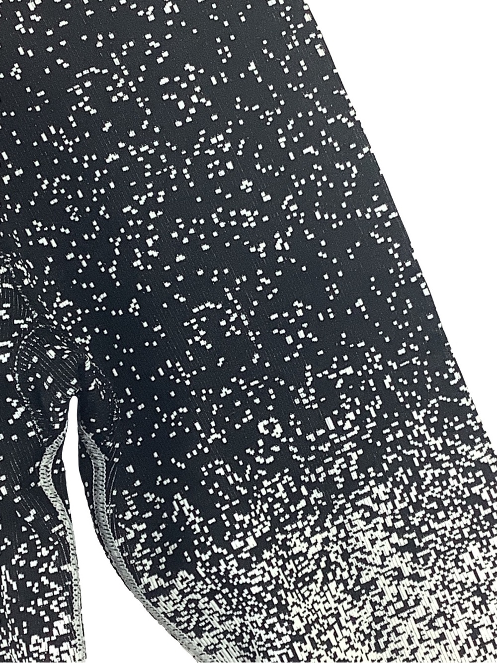 Athleta Gray-to-White Speckled Ombre Leggings - Picture 3 of 5